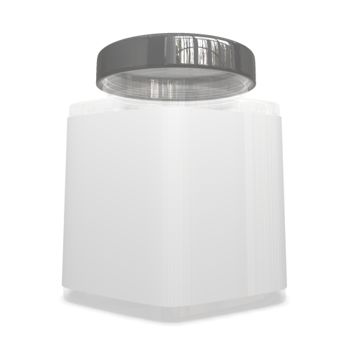 Free mockup Glass jar